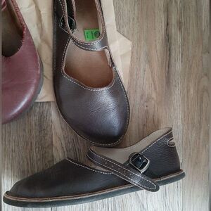 SOFTSTAR Merry Jane brown leather, size 5-wide / 37 / 6.5